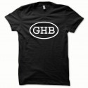 Shirt GHB blanc/noir pour homme et femme