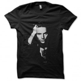 Shirt Sting pochette d'album noir pour homme et femme