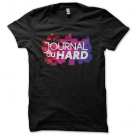 Shirt Le journal du Hard noir pour homme et femme