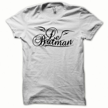 Shirt Le Batman noir/blanc pour homme et femme