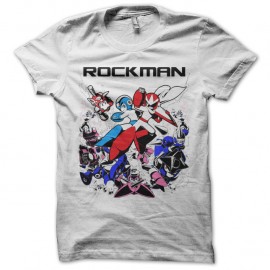 Shirt Rockman3 all star blanc pour homme et femme