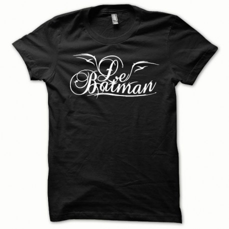 Shirt Le Batman blanc/noir pour homme et femme