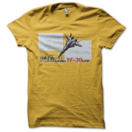 Shirt Macross frontier TF-30 jaune pour homme et femme