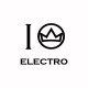 Shirt Electro noir/blanc pour homme et femme