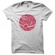 Shirt Red Pokeball art work blanc pour homme et femme