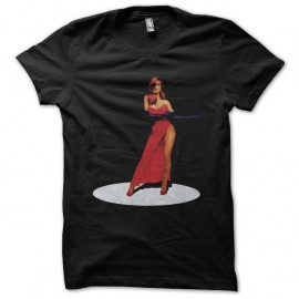 Shirt Heidi Klum parodie Roger Rabbit noir pour homme et femme