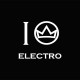 Shirt Electro blanc/noir pour homme et femme
