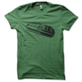 Shirt Stalker plaque russe vert pour homme et femme