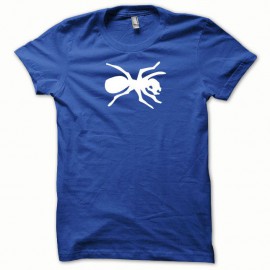 Shirt Prodigy blanc/bleu royal pour homme et femme