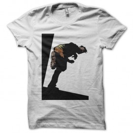 Shirt Walkin Dead zombie run blanc pour homme et femme