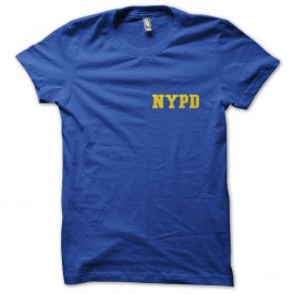 Shirt police NYPD bleu pour homme et femme