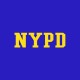 Shirt police NYPD bleu pour homme et femme