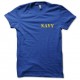 Shirt armée Navy bleu pour homme et femme