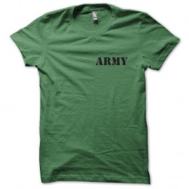 Shirt armée Army vert pour homme et femme