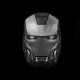 Shirt noir casque Iron Man Noir & Blanc pour homme et femme