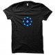 Shirt noir Arc Réactor Iron Man pour homme et femme
