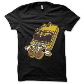 Shirt noir Mickey tapette pour homme et femme