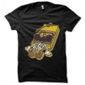 Shirt noir Mickey tapette pour homme et femme