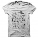 Shirt Walkin Dead fan art blanc pour homme et femme