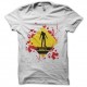 Shirt Beware of the Walkin Dead blanc pour homme et femme