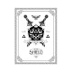 Shirt Hylian Shield Foundry blanc pour homme et femme