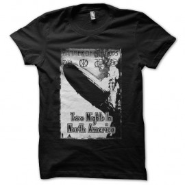 Shirt Led Zeppelin Hammer of Gods pochette noir pour homme et femme