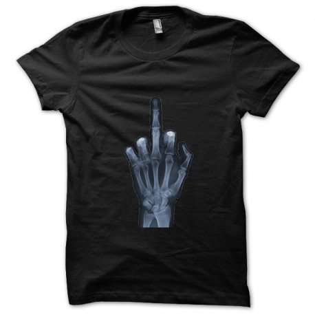 Shirt noir radio main pour homme et femme