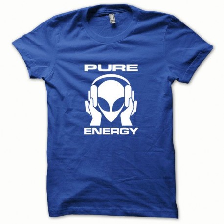 Shirt Pure Energy blanc/bleu royal pour homme et femme