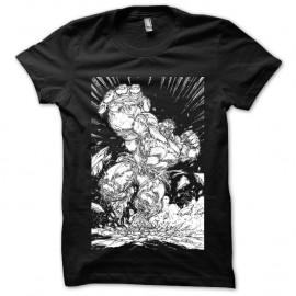 Shirt Hulk furious noir pour homme et femme