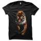 Shirt noir Tiger pour homme et femme
