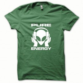 Shirt Pure Energy blanc/vert bouteille pour homme et femme