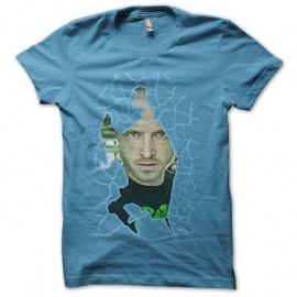 Shirt Breaking Bad Pinkman Meth Crack artwork turquoise pour homme et femme