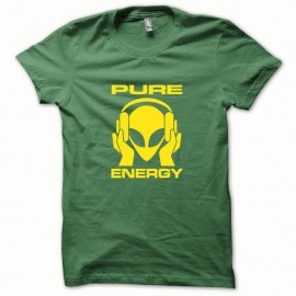 Shirt Pure Energy jaune/vert bouteille pour homme et femme