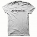 Shirt Rinoçerose noir/blanc pour homme et femme