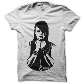 Shirt Nakadia DJ techshirt blanc pour homme et femme