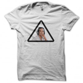 Shirt DJ roots smoking blanc pour homme et femme