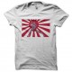 Shirt Ultraman drapeau du soleil levant blanc pour homme et femme