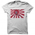 Shirt Ultraman drapeau du soleil levant blanc pour homme et femme