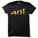 Shirt Alien evolution xénomorphe oeuf jaune et noir pour homme et femme