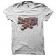Shirt carcasse d'avion blanc pour homme et femme