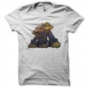 Shirt chats rappeurs blanc pour homme et femme