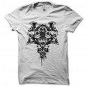 Shirt tatouage de samourai en blanc pour homme et femme