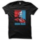 Shirt Ironman façon drapeau obama noir pour homme et femme