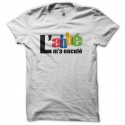 Shirt Ebay parodie L'abbé m'a enculé blanc pour homme et femme
