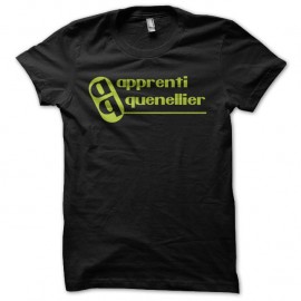 Shirt Apprenti Quenellier Dieudonné noir pour homme et femme