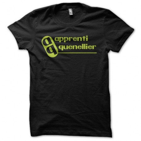 Shirt Apprenti Quenellier Dieudonné noir pour homme et femme