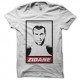 Shirt Zinedine Zidane parodie Obey blanc pour homme et femme