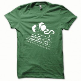 Shirt Roland TB-303 blanc/vert bouteille pour homme et femme