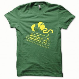 Shirt Roland TB-303 jaune/vert bouteille pour homme et femme