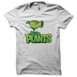 Shirt zombi jeux video en blanc pour homme et femme